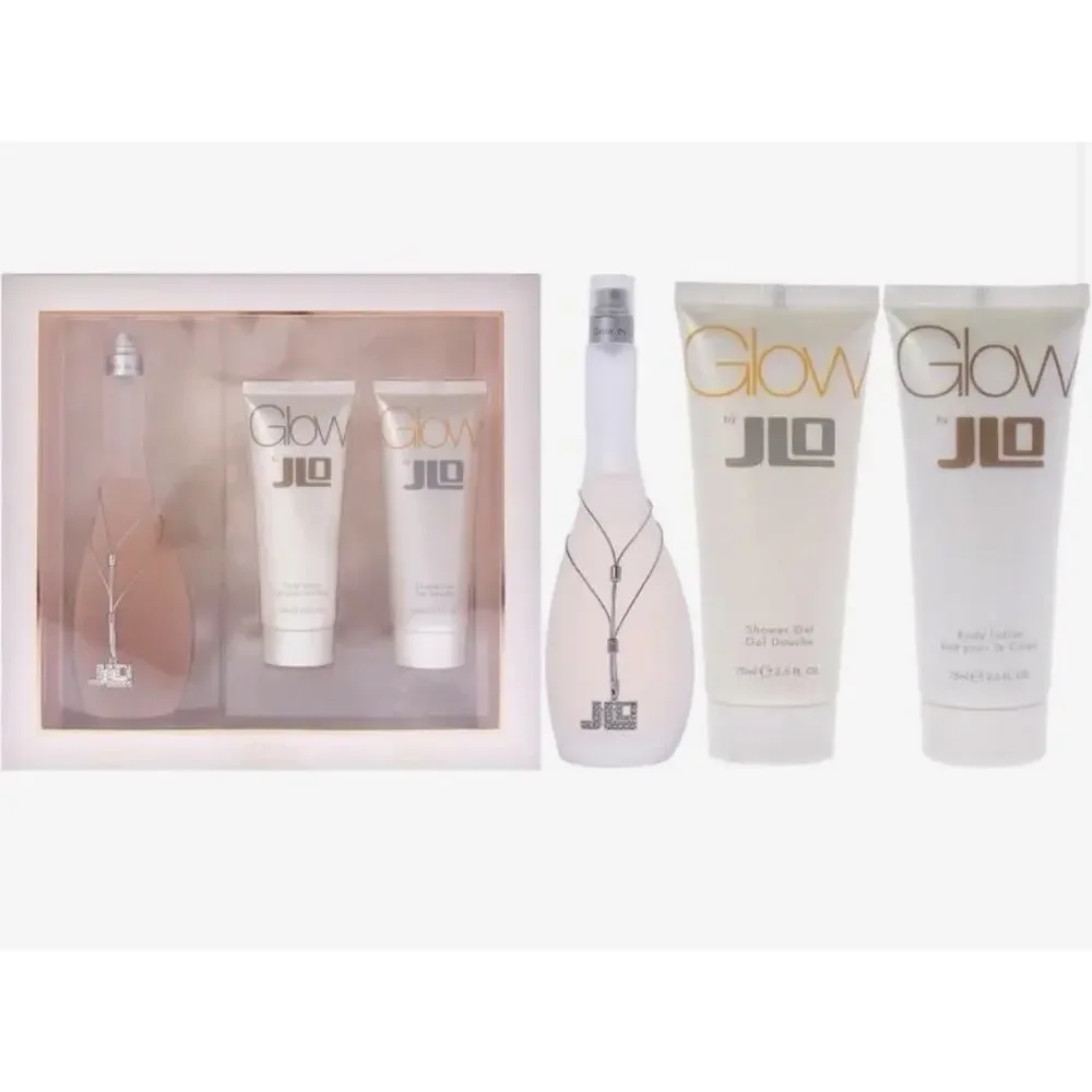Glow by Jennifer Lopez Fragrance for Women 3 Piece Gift Set